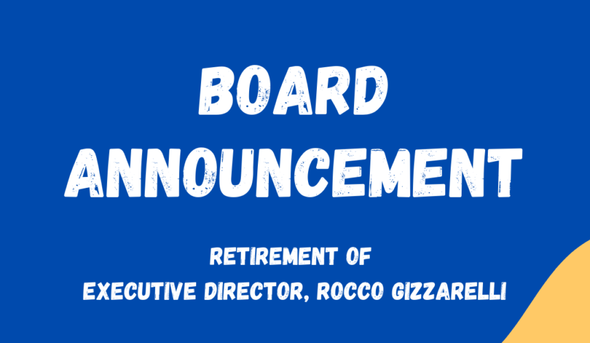 Board Announcement