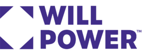 WILL POWER in bold purple letters.